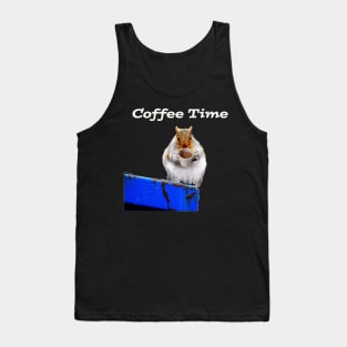 Coffee Squirrel Tank Top